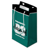 Klasse van (23) aangepaste Senior Small gift bag Klein Cadeauzakje (Voorkant Gekanteld)