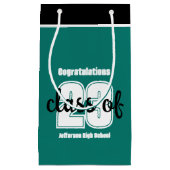 Klasse van (23) aangepaste Senior Small gift bag Klein Cadeauzakje (Voorkant)