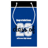 Klasse van (23) aangepaste Senior Small gift bag Klein Cadeauzakje (Achterkant)