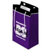 Klasse van (23) aangepaste Senior Small gift bag Klein Cadeauzakje (Voorkant Gekanteld)