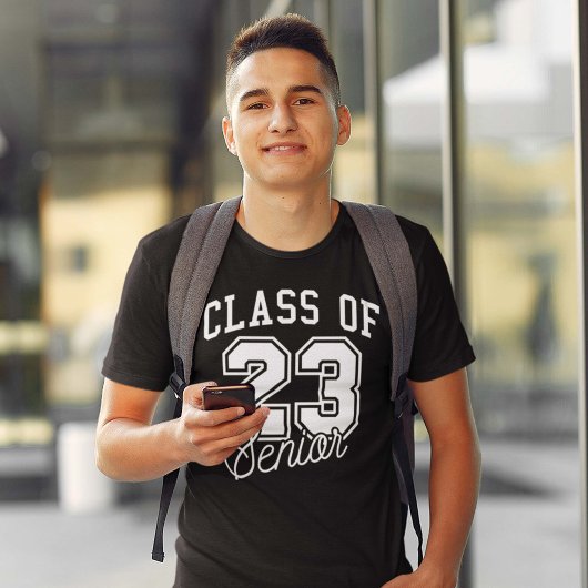 Klasse van 23 senior manager t-shirt