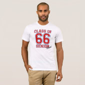 Klasse van 66 t-shirt (Voorkant volledig)