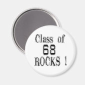 Klasse van '68 Rocks! Magneet (Voorkant / Achterkant)