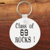 Klasse van '69 Rocks! Button Sleutelhanger (Voorkant)
