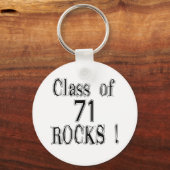 Klasse van '71 Rocks! Button Sleutelhanger (Voorkant)