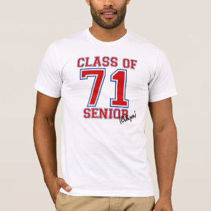 Klasse van 71 t-shirt