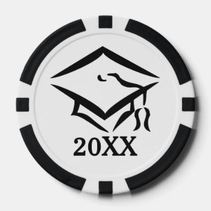 KLASSE VAN ... aangepaste monogram & kleur poker c Pokerchips
