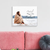 Klasse van achtentwintig afstuderen fotodoek canvas afdruk (Insitu (Woonkamer))