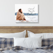 Klasse van achtentwintig afstuderen fotodoek canvas afdruk (Insitu (Slaapkamer))