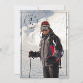 Klasse van Afstudeerder Foto Moderne Typografie Aankondiging (Voorkant)