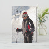 Klasse van Afstudeerder Foto Moderne Typografie Aankondiging (Staand voorkant)