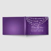 "Klasse van" afstudeerfeest mousserende keten Paar Gastenboek (Volledig)