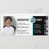 Klasse van Afstuderen 2011 Uitnodiging TKT313 Tick (Voorkant / Achterkant)