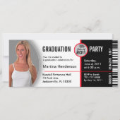 Klasse van Afstuderen 2011 Uitnodiging TKT314 Tick (Voorkant)