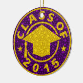 Klasse van Afstuderen 2015 Keramisch Ornament (Links)