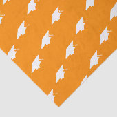 Klasse van Afstuderen 2017 (Oranje Pet) Tissuepapier (Detail)