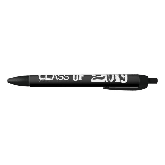 Klasse van Afstuderen 2019 Zwarte Inkt Pen (Bodem)