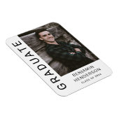 Klasse van Afstuderen 2023-jongen Foto Magneet (Rechterzijde)