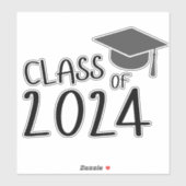 Klasse van Afstuderen 2024 Sticker (Vel)
