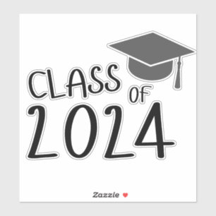 Klasse van Afstuderen 2024 Sticker