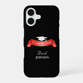 Klasse van Afstuderen 2025 iPhone 16 Hoesje