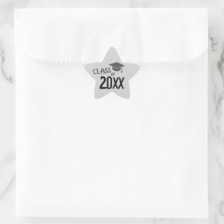 Klasse van Afstuderen 2025 Ster Sticker