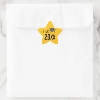 Klasse van Afstuderen 2025 Ster Sticker