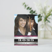 Klasse van Afstuderen Fotouitnodigingen Uitnodiging Briefkaart (Staand voorkant)