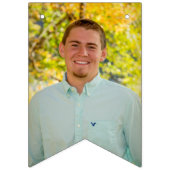 Klasse van | bewerkbaar Sinaasappel | Foto Afstude Vlaggetjes (Tweede vlag)