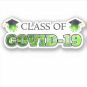 Klasse van COVID-19 Sticker (Voorkant)