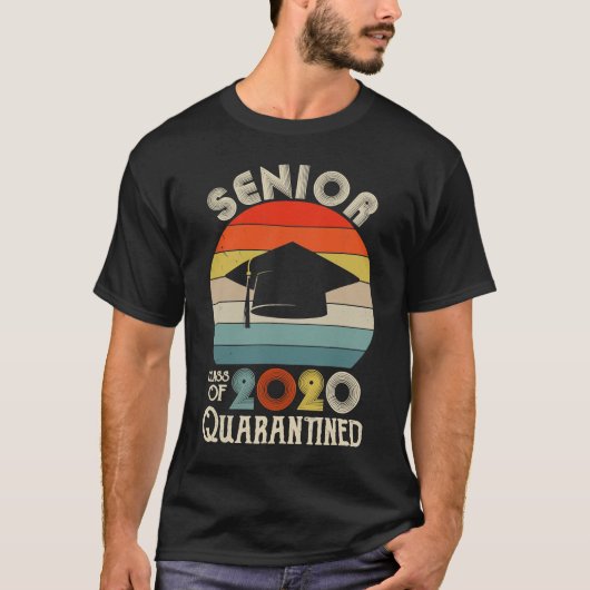 Klasse van de 2020-gekwarandeerde zonnesonnevaste t-shirt (Voorkant)