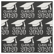 Klasse van de 2020 Graduation Cap Black