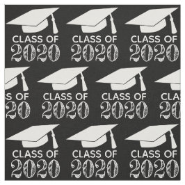 Klasse van de 2020 Graduation Cap Black Stof
