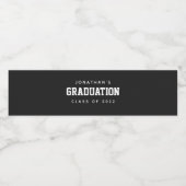 Klasse van de 2021 Eenvoudige Sportaalpartij Waterfles Etiket (Enkel label)