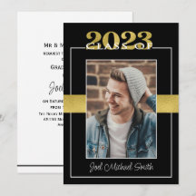 Klasse van de 2023 Black & Gold Graduation Party