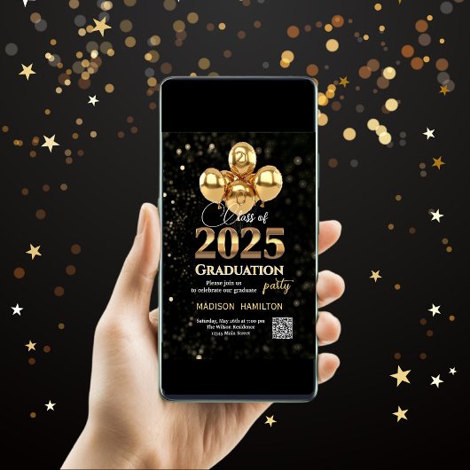 Klasse van de 2025 Graduation Party Kaart