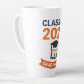 Klasse van de 2025 Graduation Party Latte Mok (Linkerhoek)