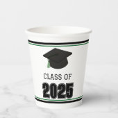 Klasse van de 2025 Green Paper Cup Papieren Bekers (Voorkant)