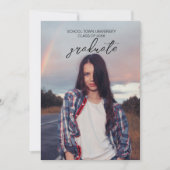 Klasse van de 20XX Fotogradatie Party Kaart (Voorkant)