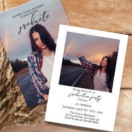Klasse van de 20XX Fotogradatie Party Kaart