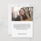 Klasse van de aankondiging van afstuderen 2023 (Achterkant)