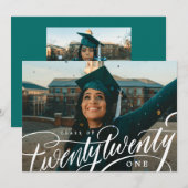 Klasse van de Aankondiging van het Afstuderen van  (Voorkant / Achterkant)