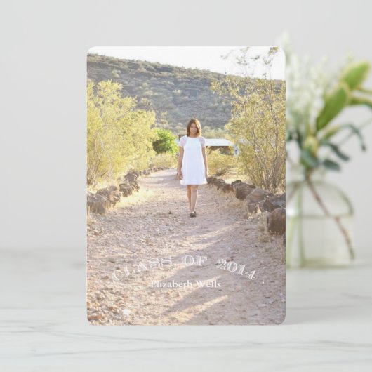 Klasse van de aankondiging van het Afstuderen van  (Staand voorkant)