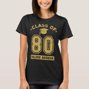 Klasse van de academie voor Afstuderen van 1980 T-shirt