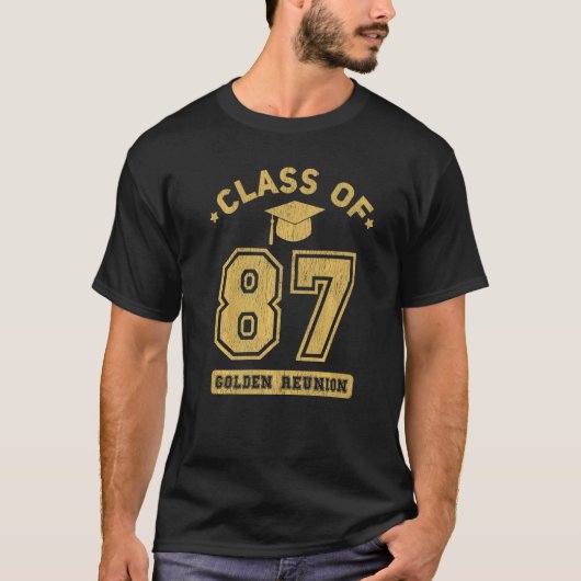 Klasse van de academie voor Afstuderen van 1987 T-shirt (Voorkant)