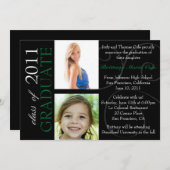 Klasse van de Afstuderen aankondiging van 2011 (Voorkant / Achterkant)