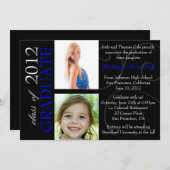 Klasse van de Afstuderen aankondiging van 2012 (Voorkant / Achterkant)