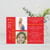 Klasse van de Afstuderen aankondiging van 2012 (Staand voorkant)