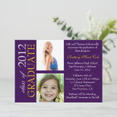 Klasse van de Afstuderen aankondiging van 2012 (Staand voorkant)