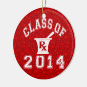 Klasse van de apotheek 2014 keramisch ornament (Links)